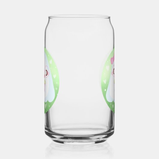 Cute Matcha Latte Ghost Dosenglas (Rechts)