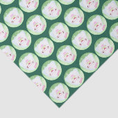 Cute Matcha Latte Ghost Seidenpapier (Ausschnitt)