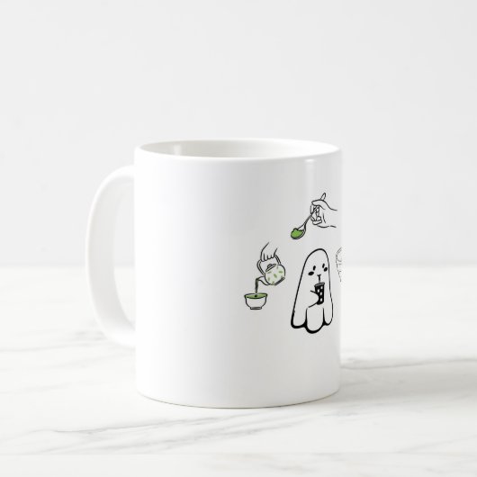 Cute Matcha Mug Kaffeetasse (Vorderseite Links)