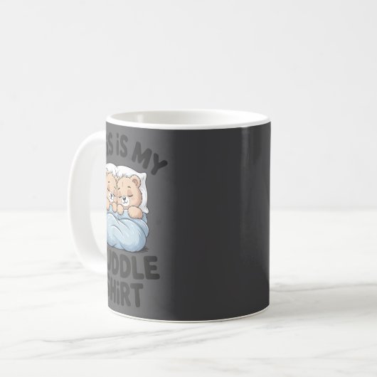 Cute Matching Bear This Is My Cuddle  Kaffeetasse (Vorderseite Links)