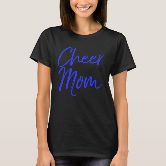 Cute Matching Family Cheerleader Mother Cheer Mom T-Shirt (Vorderseite)