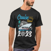 Cute Matching Family Cruise Squad 2023 Brother Cru T-Shirt (Vorderseite)