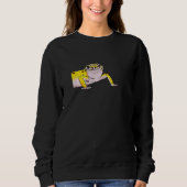 Cute Matching Leopard Gecko For Gecko Sweatshirt (Vorderseite)