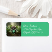 Cute May Hedgehog with Emerald Heart (Insitu)