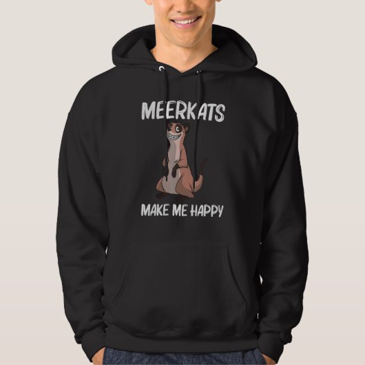 Cute Meerkat For Men Women Meerkat Mongoose Hoodie (Vorderseite)