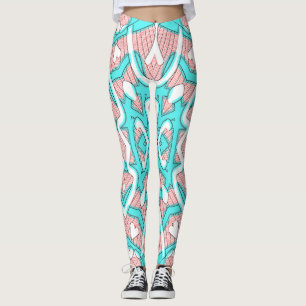 Cute mehrfarbige nahtlose "Ratti_Creative_Arts"    Leggings