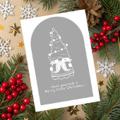 Cute Merry Christmas Greeting Card Karte