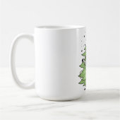 Cute Merry Christmas unicorn Kaffeetasse (Links)