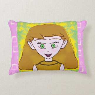 Cute Merry Pink Dekokissen