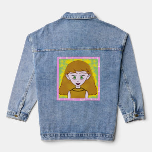 Cute Merry Pink Jeansjacke