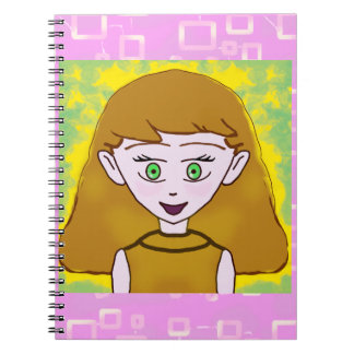 Cute Merry Pink Notizblock