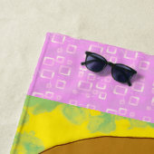 Cute Merry Pink  Strandtuch (Beispiel)