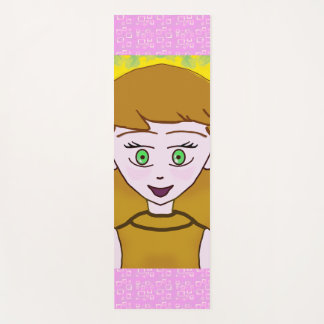 Cute Merry Pink Yogamatte