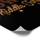 Cute Middle School Teacher Rodeo Western Howdy Mid Poster (Ecke)