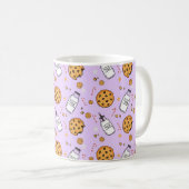 Cute Milk and Cookies Christmas Mug for Hot Drinks Kaffeetasse (VorderseiteRechts)