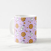 Cute Milk and Cookies Christmas Mug for Hot Drinks Kaffeetasse (Vorderseite Links)