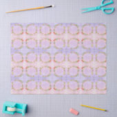 Cute Mini Flower Wreath  Seidenpapier (Basteln)