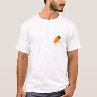 Cute Minimal Carrot Illustration T-Shirt – Carrot 
