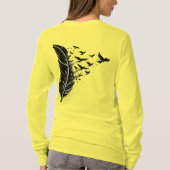 Cute Minimal Graphic Women's T-Shirt (Rückseite)