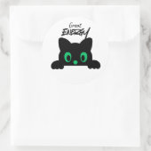 Cute Minimal Kawaii Animal Face Sticker (Tasche)