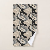 Cute minimalist tiled pattern  badhandtuch set (Handtuch)