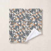 Cute minimalist tiled pattern  badhandtuch set (Waschlappen)