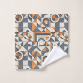 Cute minimalist tiled pattern  badhandtuch set (Waschlappen)