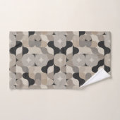 Cute minimalist tiled pattern Bath  Badhandtuch Set (Handtuch)