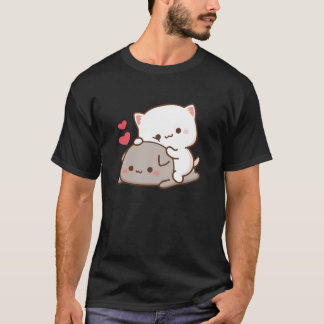 Cute Mochi Peach Cat Classic T-Shirt