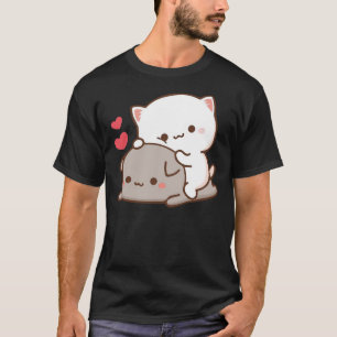 Cute Mochi Peach Cat  T-Shirt