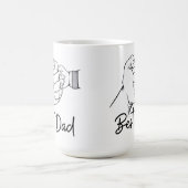 Cute Modern Best Dad  Kaffeetasse (Mittel)