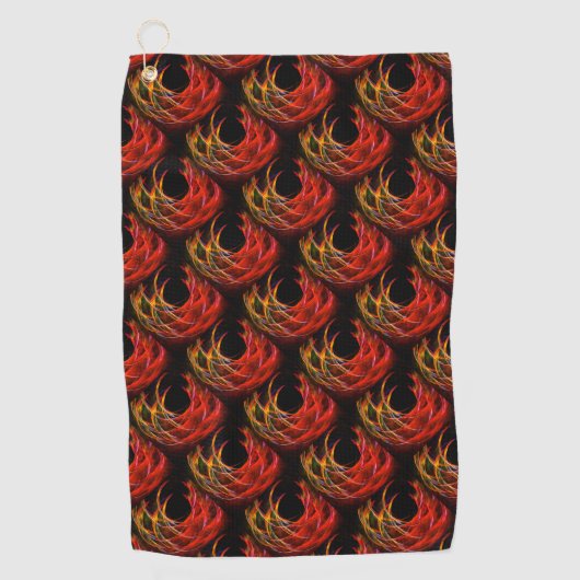Cute Modern Boho Elegant Abstract Art Pattern #503 Golfhandtuch (Vorderseite)