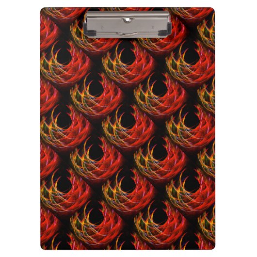 Cute Modern Boho Elegant Abstract Art Pattern #503 Klemmbrett (Vorderseite)