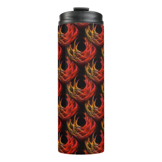 Cute Modern Boho Elegant Abstract Art Pattern #503 Thermosbecher (Vorderseite)