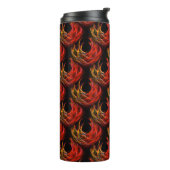 Cute Modern Boho Elegant Abstract Art Pattern #503 Thermosbecher (Nach links gedreht)