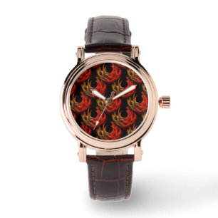Cute Modern Boho Elegantes abstraktes Kunstmuster Armbanduhr
