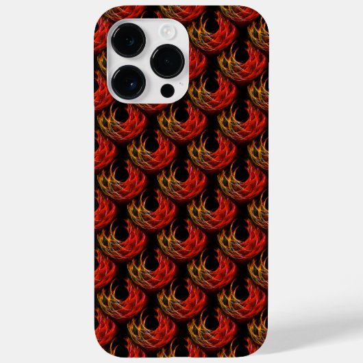 Cute Modern Boho Elegantes abstraktes Kunstmuster Case-Mate iPhone Hülle (Rückseite)
