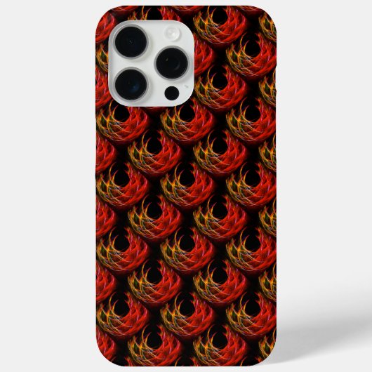 Cute Modern Boho Elegantes abstraktes Kunstmuster Case-Mate iPhone Hülle (Rückseite)