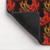 Cute Modern Boho Elegantes abstraktes Kunstmuster Mousepad (Ecke)
