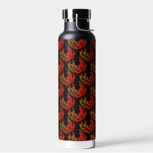 Cute Modern Boho Elegantes abstraktes Kunstmuster Trinkflasche