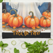 Cute Modern Halloween Spooky Collection Geschirrtuch (Gefaltet)