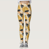 Cute Modern tiled pattern Leggings (Vorderseite)