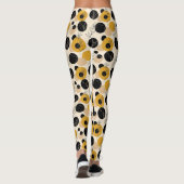 Cute Modern tiled pattern  Leggings (Rückseite)