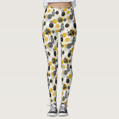Cute Modern tiled pattern Leggings (Vorderseite)