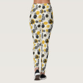 Cute Modern tiled pattern Leggings (Rückseite)