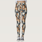 Cute Modern tiled pattern  Leggings (Vorderseite)