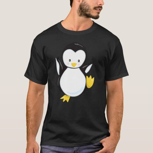 Cute Modern Unique & Trendy Penguin & Gift G999996 T-Shirt (Vorderseite)