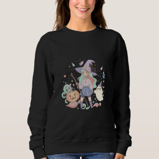Cute Modern Witch Sweatshirt