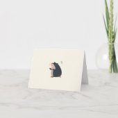 Cute Mole Greeting Card – Design for Any occasion Ankündigung (Vorderseite)