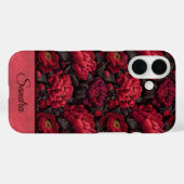 Cute Mom Gift Peony Floral Custom Case-Mate iPhone Hülle (Rückseite (Horizontal))